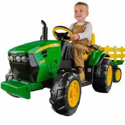 Battery tractors and trucks