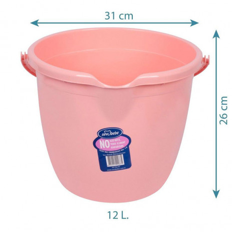Sevi bebe Пластмасова кофа 12л Праскова от Пакостник
