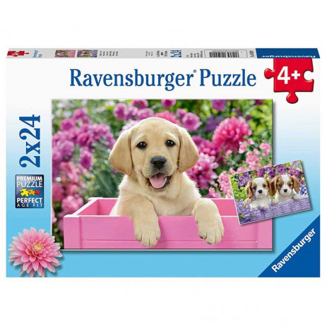Ravensburger Пъзел 2 х 24 ел. Аз и моят приятел от Пакостник