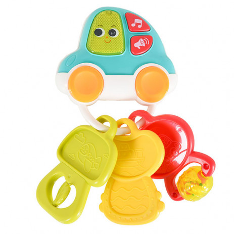 Moni Toys Музикална дрънкалка кола с ключове (9 мес+) E8996 от Пакостник