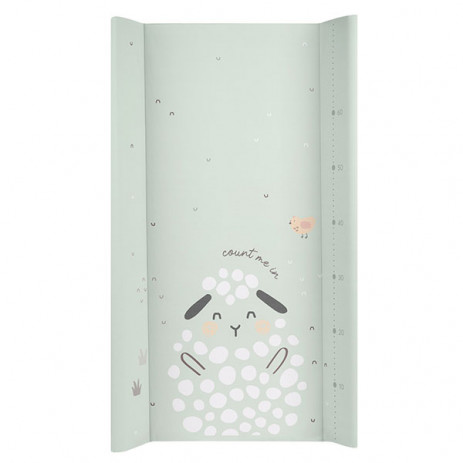 Kikkaboo Твърда PVC подложка за повиване 70 х 50 см Sleepy Sheep от Пакостник