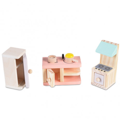 Moni Toys Дървени мебели за кухня 4013 от Пакостник