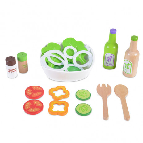 Moni Toys Дървен салатен сет 4303 от Пакостник