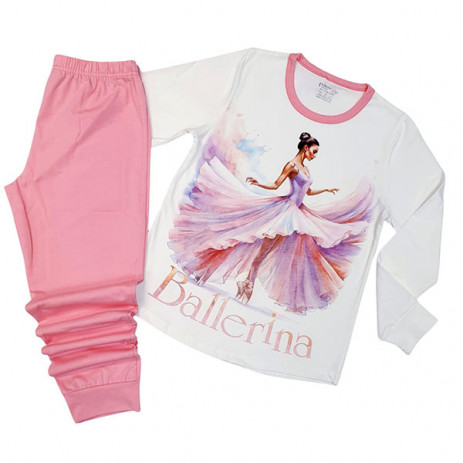 Venera Детска пижама сингъл BALLERINA 5002 (9,10,11,12,14,15 год) от Пакостник