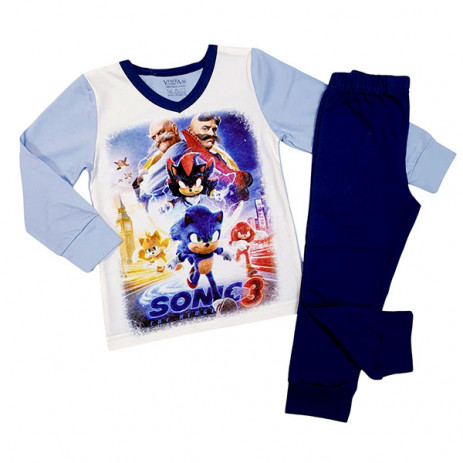 Venera Детска пижама сингъл SONIC 5050 (3,4,5,6,7 год) от Пакостник