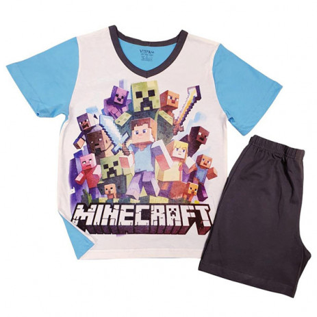 Venera Детска пижама сингъл MINECRAFT 5406 (9,10,11,12,13,14,15 год) от Пакостник