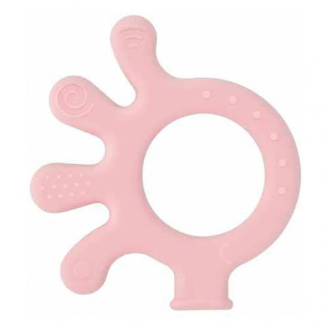 Babyjem Чесалка за зъби ОКТОПОД 3м+ Розова BJ-628 от Пакостник