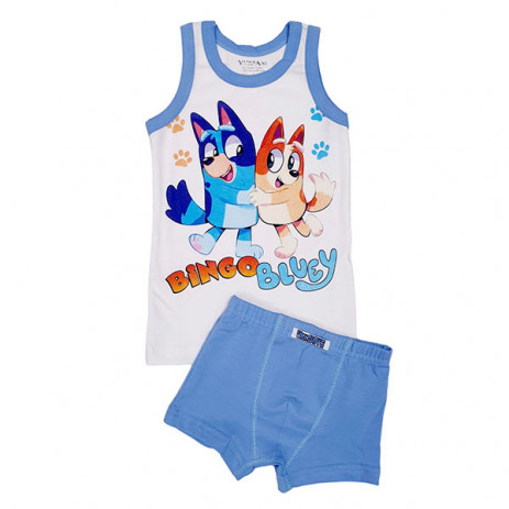 Venera Потник и боксерки памук/ликра BLUE & BINGO 6346 (2,3,6,8 год) от Пакостник