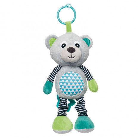 Canpol babies Мека музикална играчка BEARS 0м+ Сива 68/053 от Пакостник