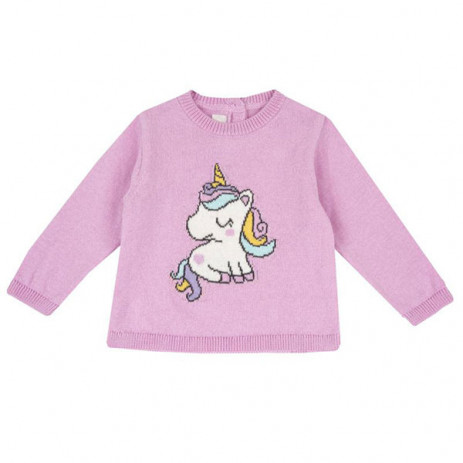 Chicco Детски пуловер Еднорог (56,68,74,80 см) 69729 от Пакостник