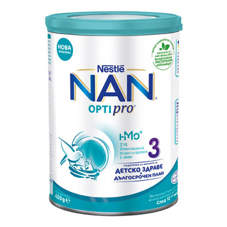Nestle NAN OPTIPRO 3 HM-O преходно мляко 12-24 мес 400г от Пакостник