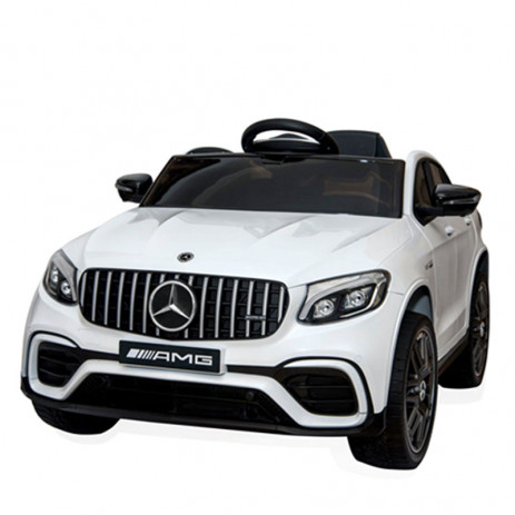 Moni Акумулаторен джип 12V с дистанционно MERCEDES AMG GLC63S Бял от Пакостник