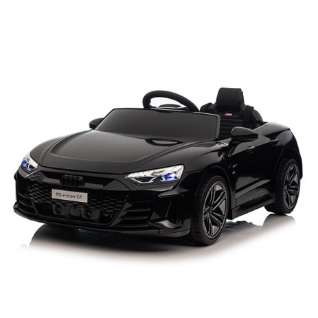 Moni Акумулаторна кола 12V с дистанционно AUDI RS E-TRON EVA гуми (2-6 год) Черна 6888 от Пакостник