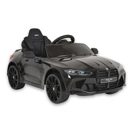 Moni Акумулаторна кола 12V с дистанционно BMW M4 EVA гуми (2-6 год) Черен металик от Пакостник