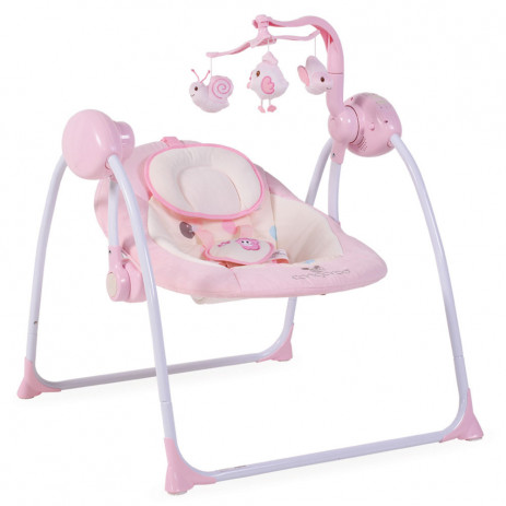 Cangaroo Бебешка електрическа люлка BABY SWING+ Розова от Пакостник