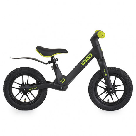 BYOX Баланс колело 12" NIMBUS с въздушни гуми (2-5 год) Ink-Black от Пакостник
