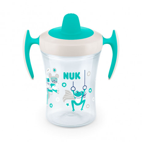 Nuk Чаша EVOLUTION Trainer Cup 230мл 6м+ Зелена от Пакостник