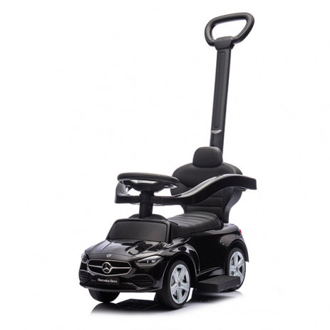 Chipolino Кола за яздене и бутане с дръжка MERCEDES C-CLASS Черна от Пакостник