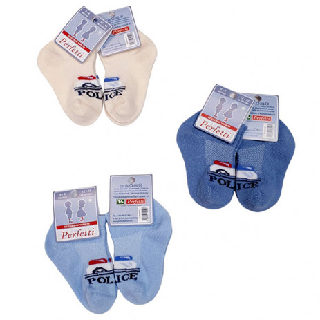 Perfetti Bambini Детски чорапи ТЕРЛИК 6 чифта Police (от 0/6 мес до 9/10 год) от Пакостник