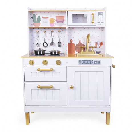 Moni Toys Детска дървена кухня 3 год+ (93.5 см) 7275 от Пакостник