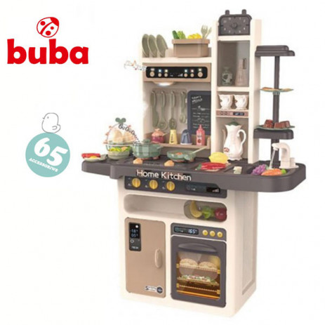 Buba Детска кухня MODERN KITCHEN + 65 аксесоара 93,5 см Сива 889-211 от Пакостник