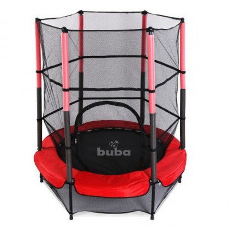 Buba Детски батут 4.5FT (140 см) с ВЪНШНА мрежа от Пакостник