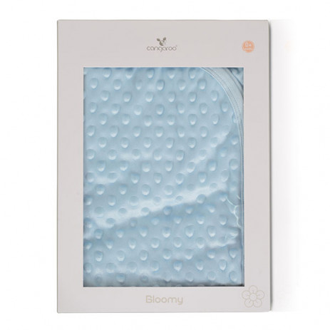 Cangaroo Бебешко одеяло BLOOMY в кутия 80 x 90 см Синьо от Пакостник