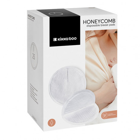 Kikkaboo Подплънки за кърма HONEYCOMB Еднократни 25 броя от Пакостник