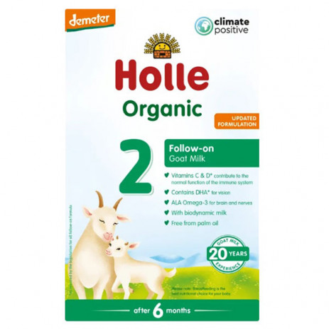 Holle BIO КОЗЕ 2 преходно мляко 6м+ 400г от Пакостник