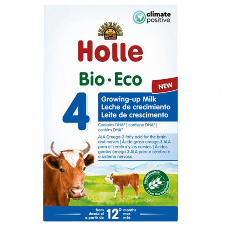 Holle BIO 4 мляко за подрастващи 12м+ 600г от Пакостник