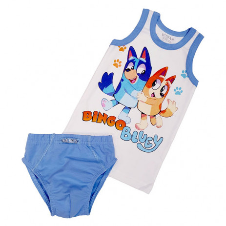 Venera Потник и слип памук/ликра BLUEY & BINGO 6294 (3,6,7,8 год) Светлосин от Пакостник