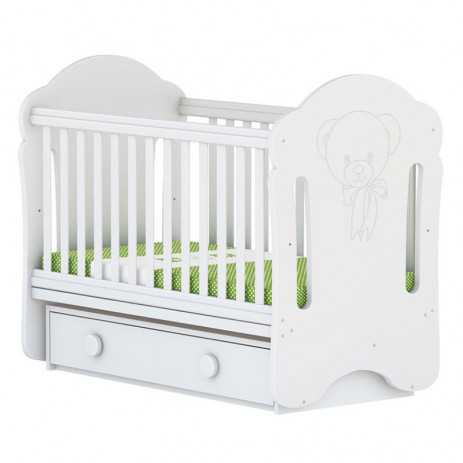 Arbor Детско легло-люлка МОНДО 60 x 120 Бяло от Пакостник