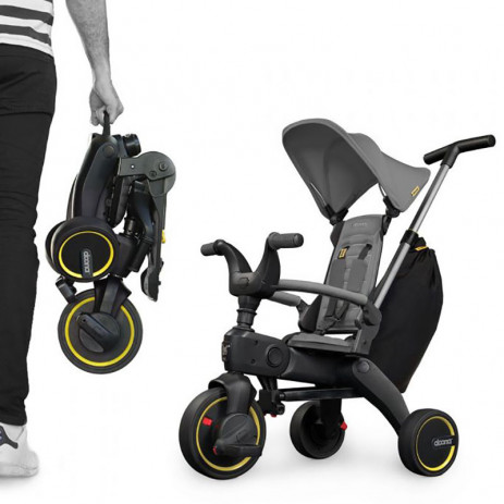 Doona Сгъваема триколка LIKI TRIKE S3 Grey Hound от Пакостник