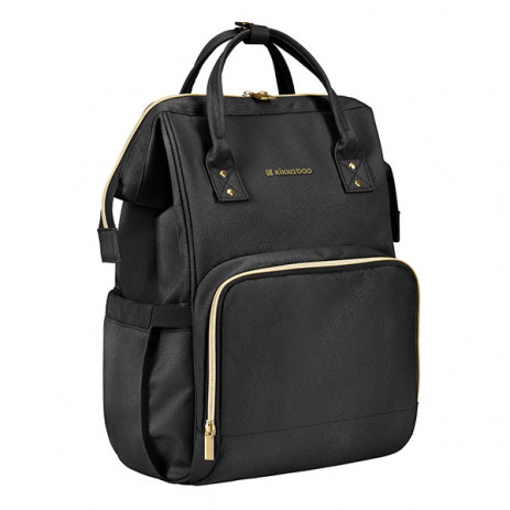 Kikkaboo Чанта за аксесоари за количка SIENA Black & Gold от Пакостник