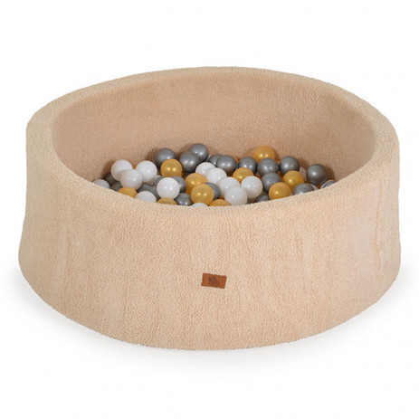 Moni Toys Мек басейн с топки (5.5см 200бр) BOUCLE 12м+ Бежов от Пакостник