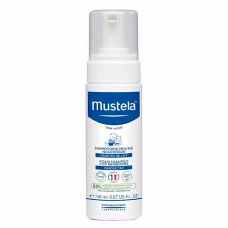 Mustela Normal skin Шампоан-пяна за новородени 150 мл от Пакостник