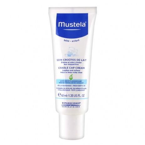 Mustela Крем против млечни корички (крусти) 40 мл от Пакостник