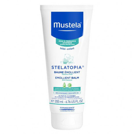 Mustela Stelatopia Емолиентен балсам за суха и атопична кожа 200мл от Пакостник