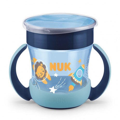 Nuk Светеща чаша EVOLUTION mini Magic Cup 6м+ Glow in the Dark 160мл Момче от Пакостник