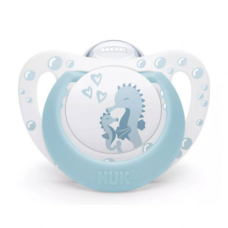Nuk First Choice залъгалка силикон (0-6 мес) Водно конче 10175383 от Пакостник