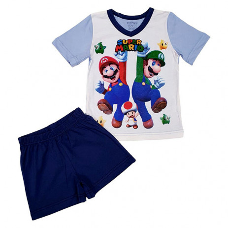 Venera Детска пижама сингъл SUPER MARIO 5404 (2,8 год) от Пакостник