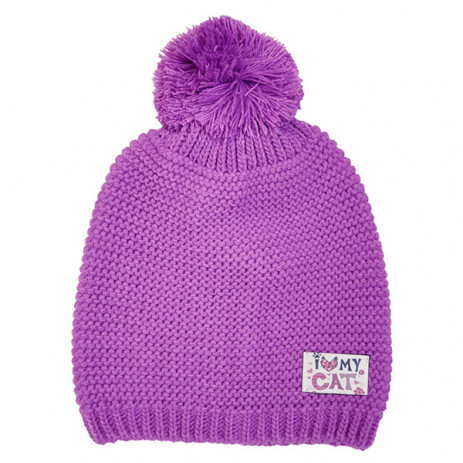 KidSport Плетена шапка Лилава S (2-6 год) M (7-10 год) от Пакостник