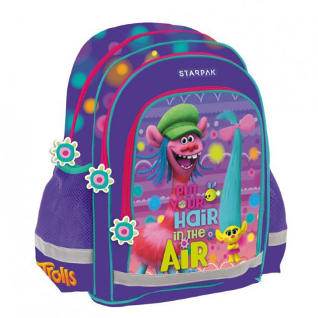 Starpak Детска раница TROLLS 38 см от Пакостник