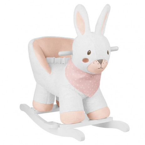 Kikkaboo Мека люлееща играчка със седалка 12м+ BUNNY от Пакостник