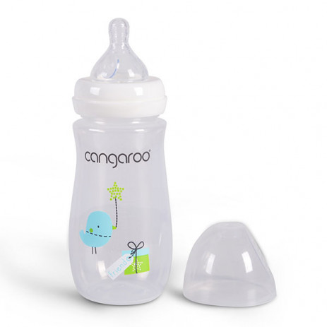 Cangaroo Пластмасово шише BIRDY BLU 300мл 3м+ Синьо C0563 от Пакостник