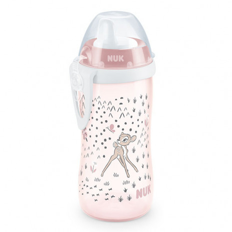 Nuk KIDDY Чаша с твърд накрайник 300мл 12м+ BAMBI от Пакостник