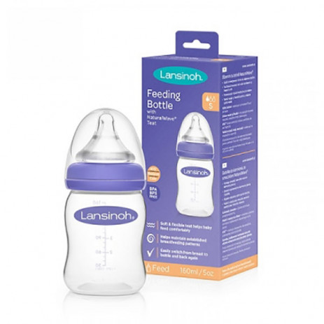 Lansinoh Шише с биберон NaturalWave 160мл m-75820 от Пакостник