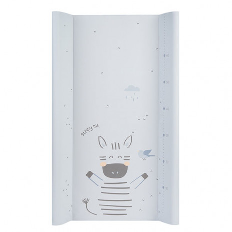 Kikkaboo Мека PVC подложка за повиване 80 х 50 см Stripy Friends от Пакостник