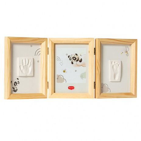 Tiny Love Отпечатък за ръчичка и краче DOUBLE FRAME WOODEN TL.1005.001 от Пакостник