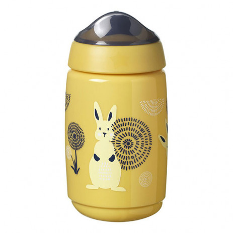 Tommee Tippee Неразливаща се чаша с твърд накрайник 390 мл 12м+ Жълта TT.0227 от Пакостник